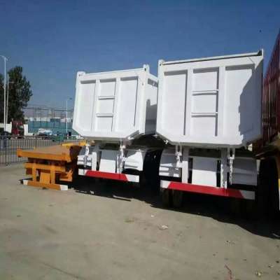 Rear dump trailer