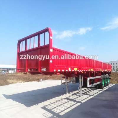 Hongyu 3 Axles Cargo Semi Trailer Truck 40T Capacity hot sale