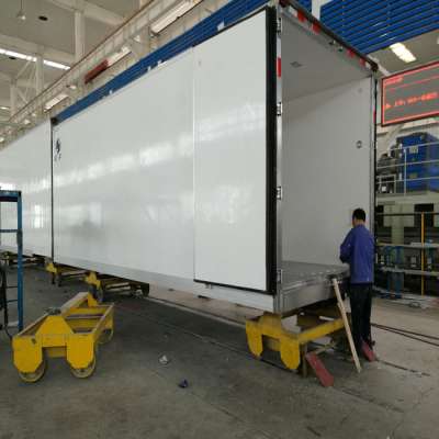 80,100mm thickness FRP truck van body, fiberglass truck van body