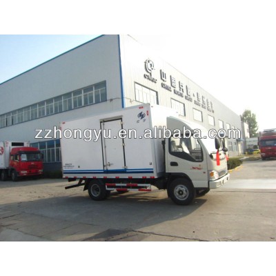 4tons foton van /delivery vans for sale/dry cago van body