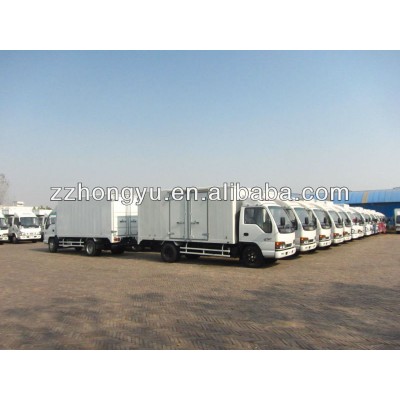 4.5tons popular dry cargo food truck for sale