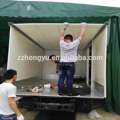 light weight 14feet-26feet honey comb panels for truck box body/fiberglass panel truck body