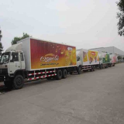 6-7tons Dongfeng right hand driver and left hand driver delivery vans truck for sale/right hand drive truck