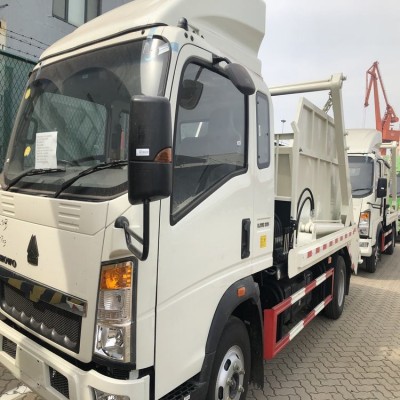 HOWO 4X2 Swing arm garbage Truck